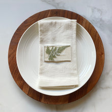 Load image into Gallery viewer, fern silver place cards