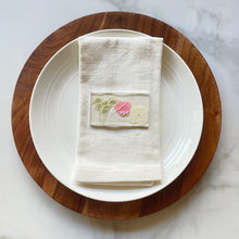 Load image into Gallery viewer, pink silver floral place cards