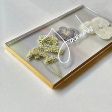 Load image into Gallery viewer, purple gold floral place cards