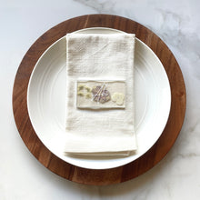 Load image into Gallery viewer, purple silver floral place cards