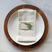 Load image into Gallery viewer, fern gold place cards
